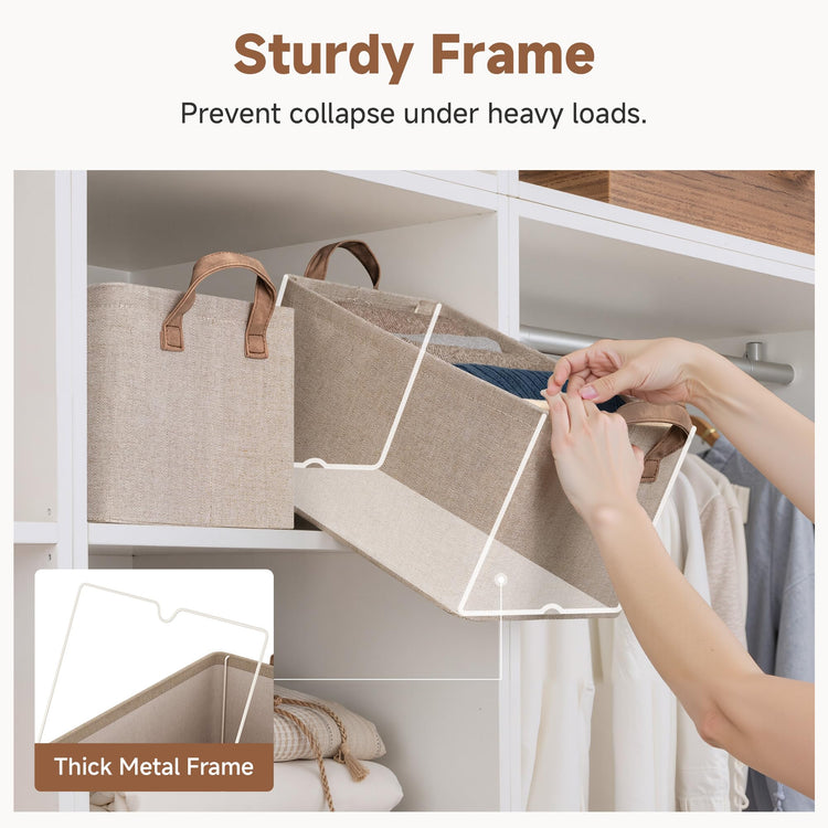 Storage Bins Storage Baskets (2 Count)