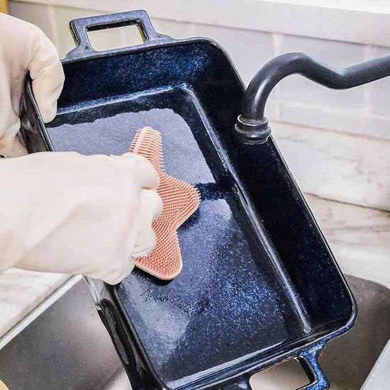 VICRAYS Ceramic Bakeware Set, Porcelain Rectangular Lasagna Pans Casserole Dish Set for Baking, Cooking, Kitchen, Cake Dinner, Banquet and Daily Use, 3 PCS, 15 x 8.5 Inches(Blue)