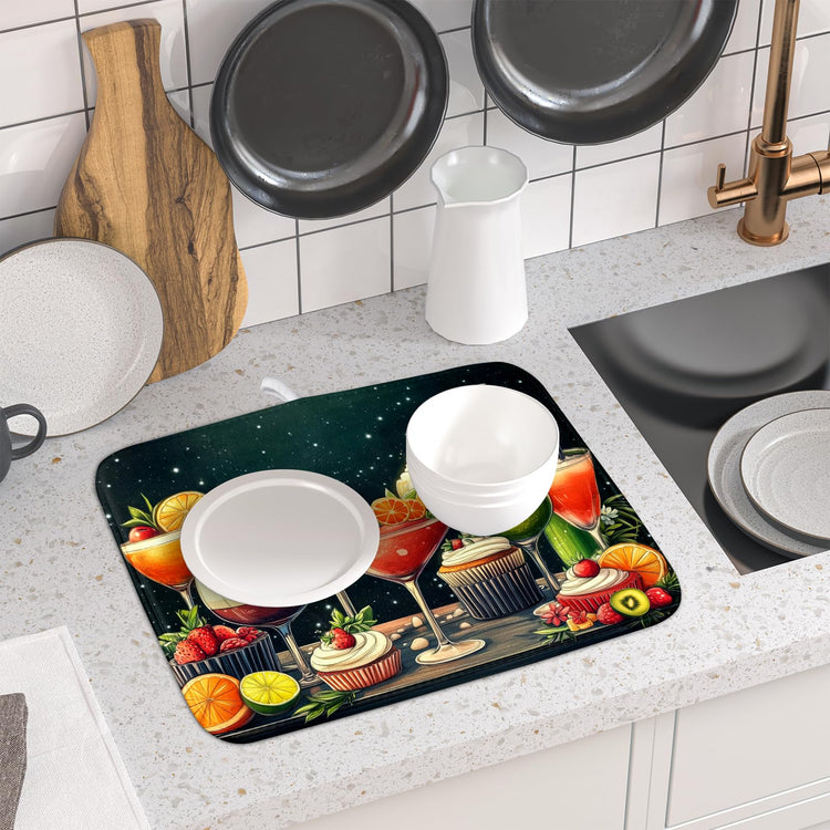Dish Drying Mat for Kitchen Counter