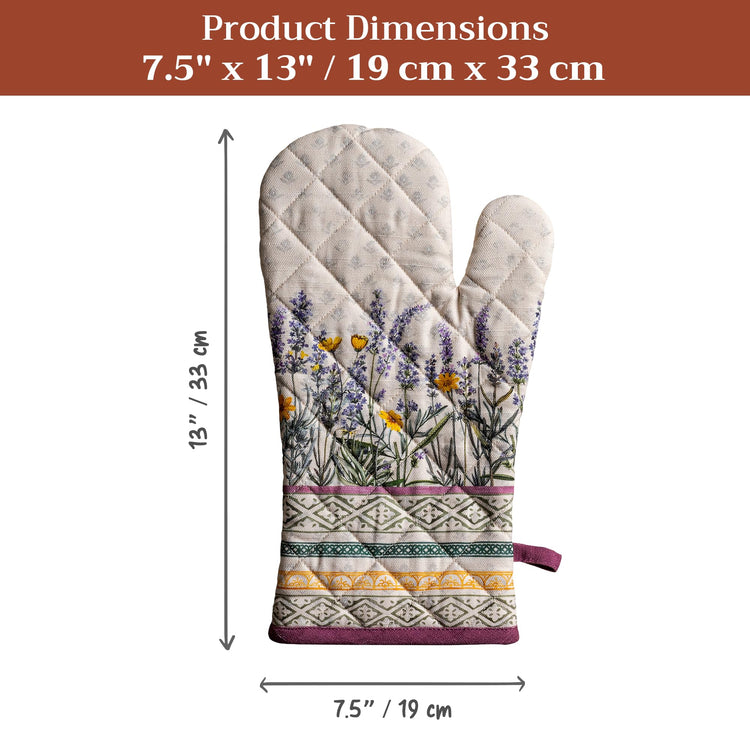 Maison d'Hermine Oven Gloves 100% Cotton Oven Mitt
