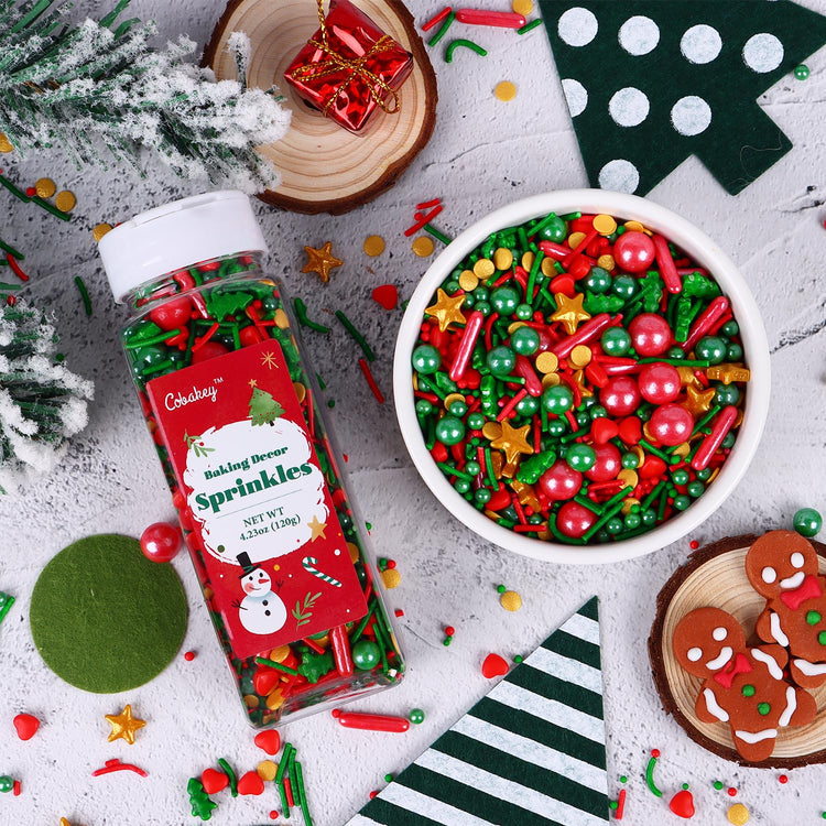 Christmas Sprinkles for Cookies