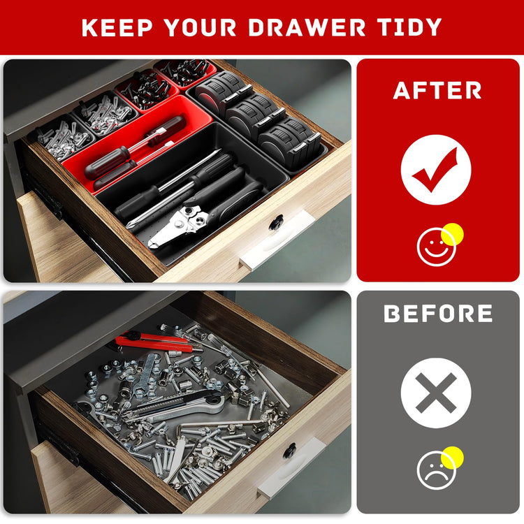 Toolbox Organizer Trays (47 Count)