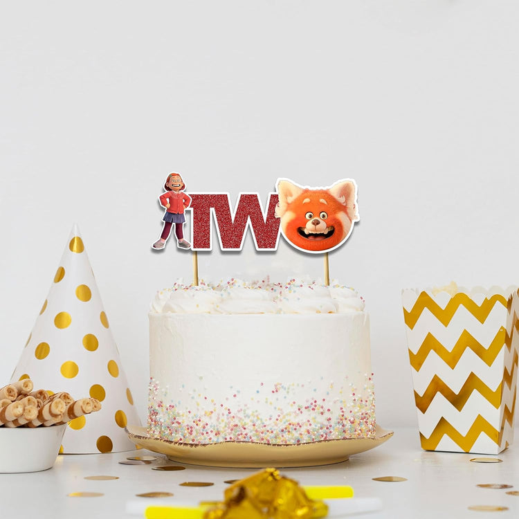 Seyal® Trning Red Two Cake Topper
