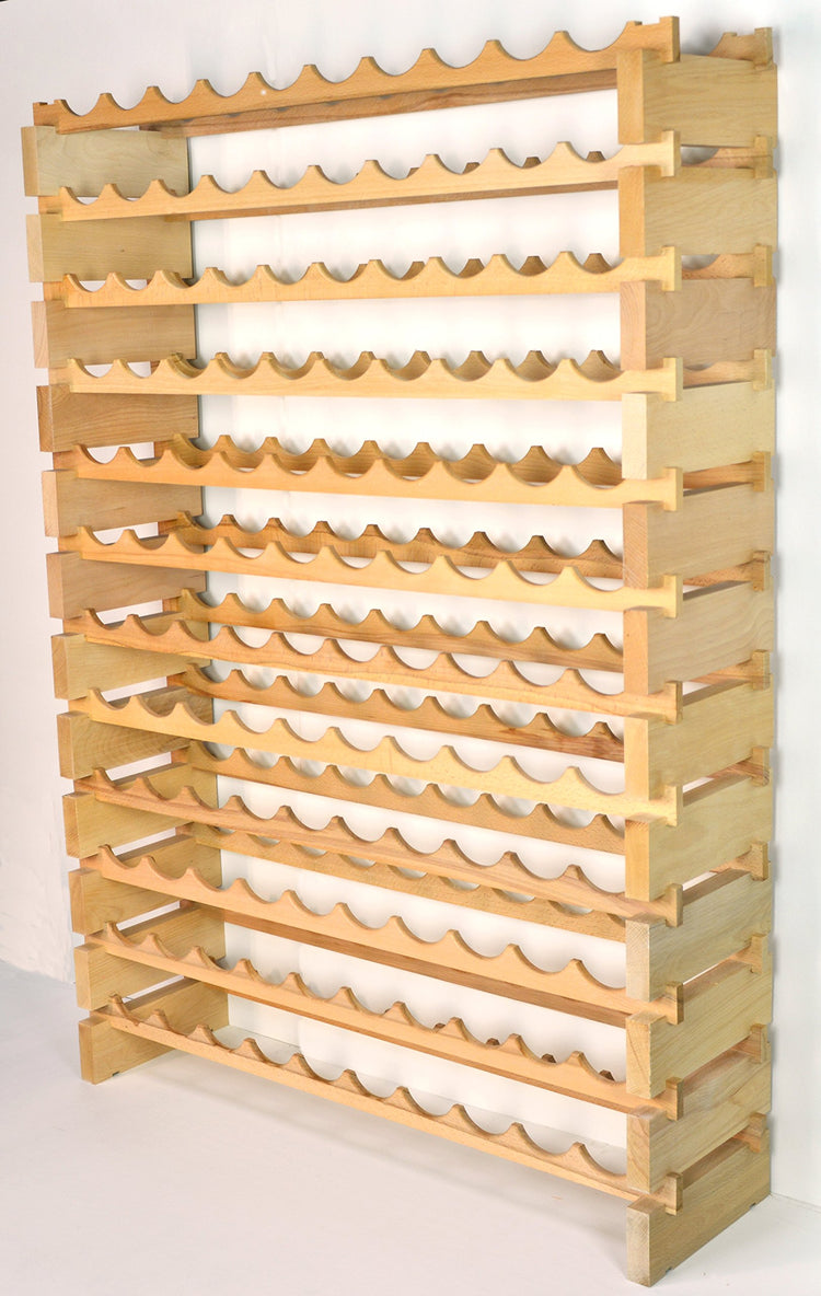 Modular Wine Rack Beechwood 40