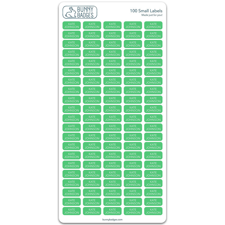 Personalized Labels (100 Count)