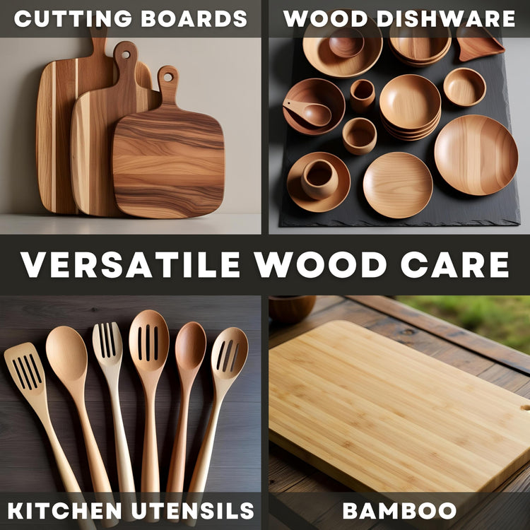 Cutting Board Cleaning Brush for Wood Boards & General Scrubbing