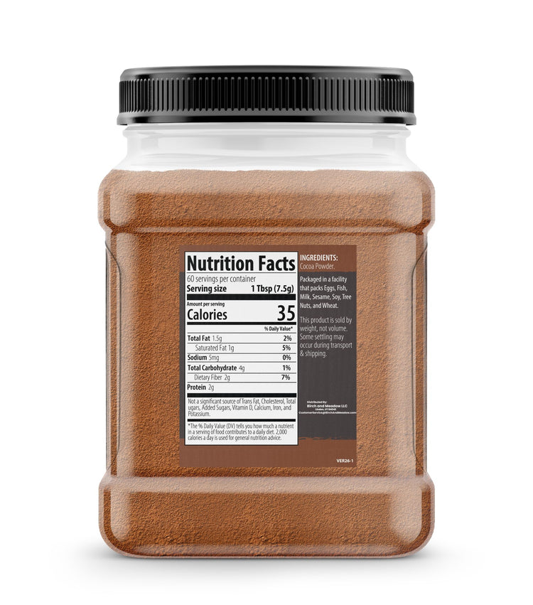 High Fat Cocoa Powder (16 Ounce)