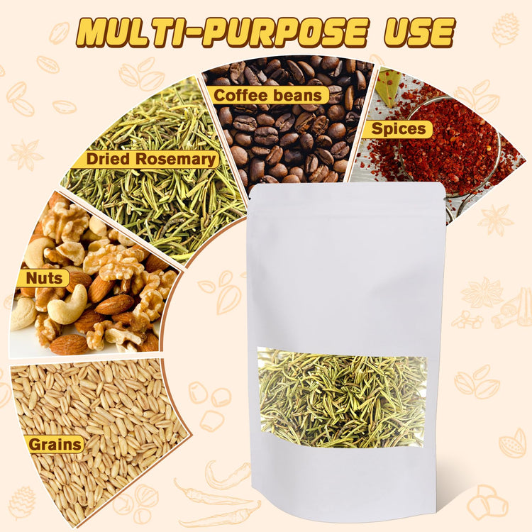50 Pack Resealable Bags