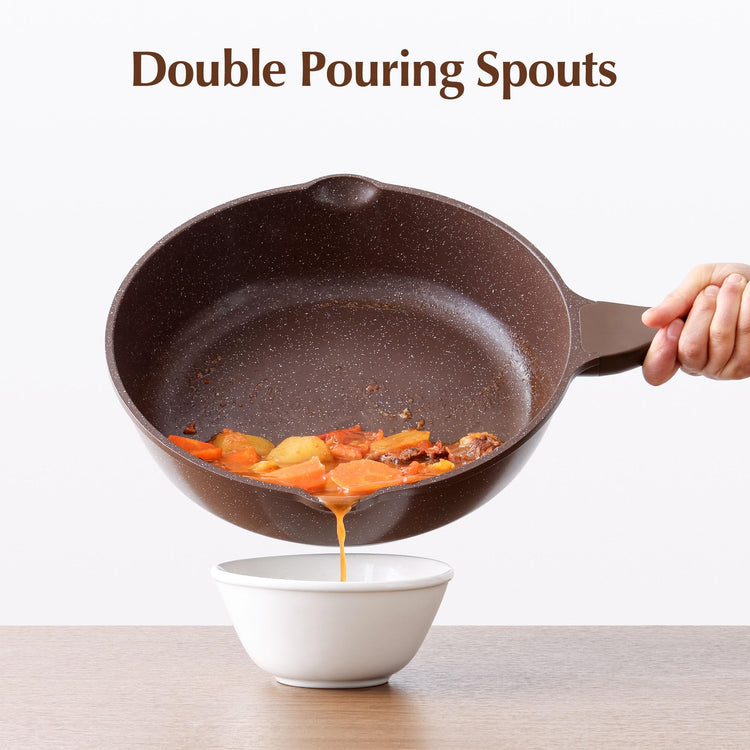 Nonstick Deep Frying Pan Skillet