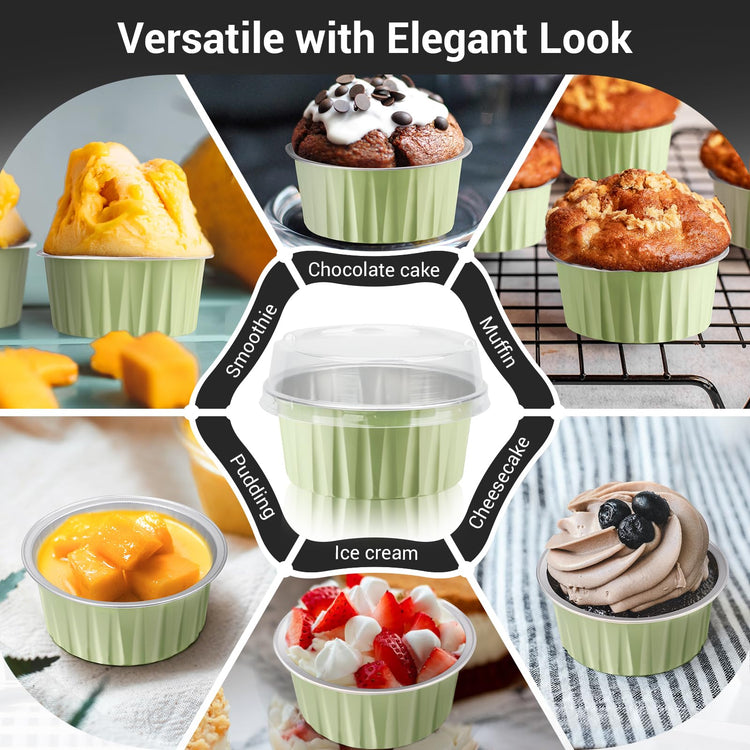 Foil Cupcake Wrappers (60 Count)