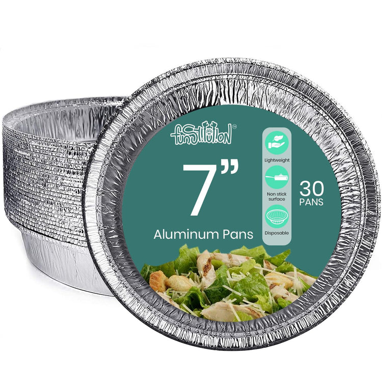 Round Disposable Aluminum Pie Pans