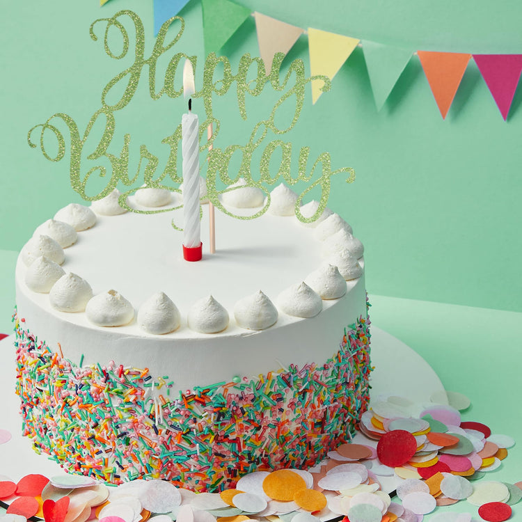 Happy Birthday Cake Toppers