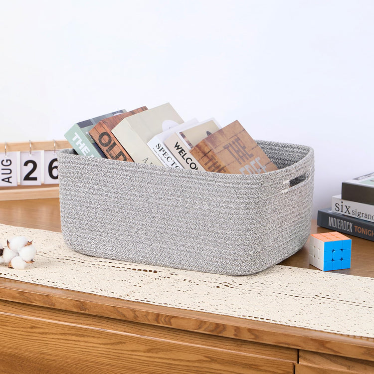 Large Storage Baskets for Organizing (4 Count)