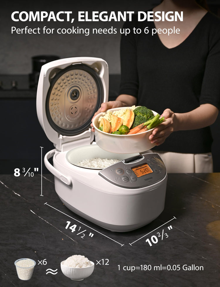 Rice Cooker 6 Cup Uncooked