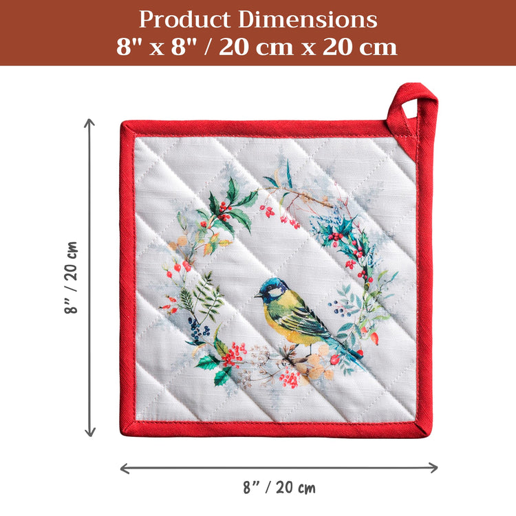 Pot Holders 100% Cotton Potholders (2 Count)