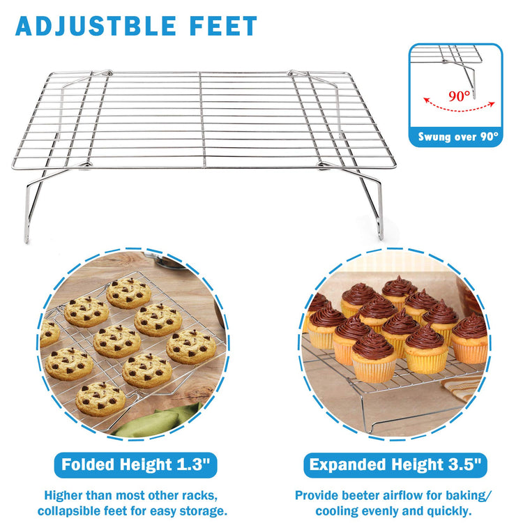 16 Inch Baking Sheet with Rack Set
