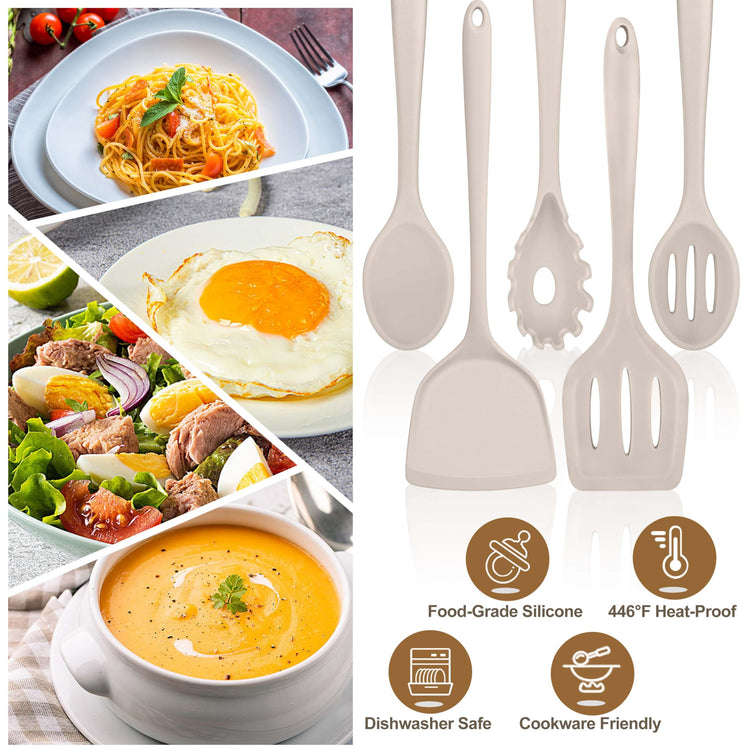 Silicone Cooking Utensils Set (5 Count)