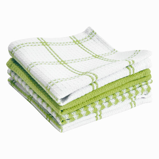 Premium Waffle Dish Cloths (4 Count)