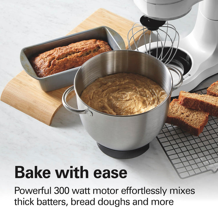 4 Qt Electric Stand Mixer With 7 Speeds
