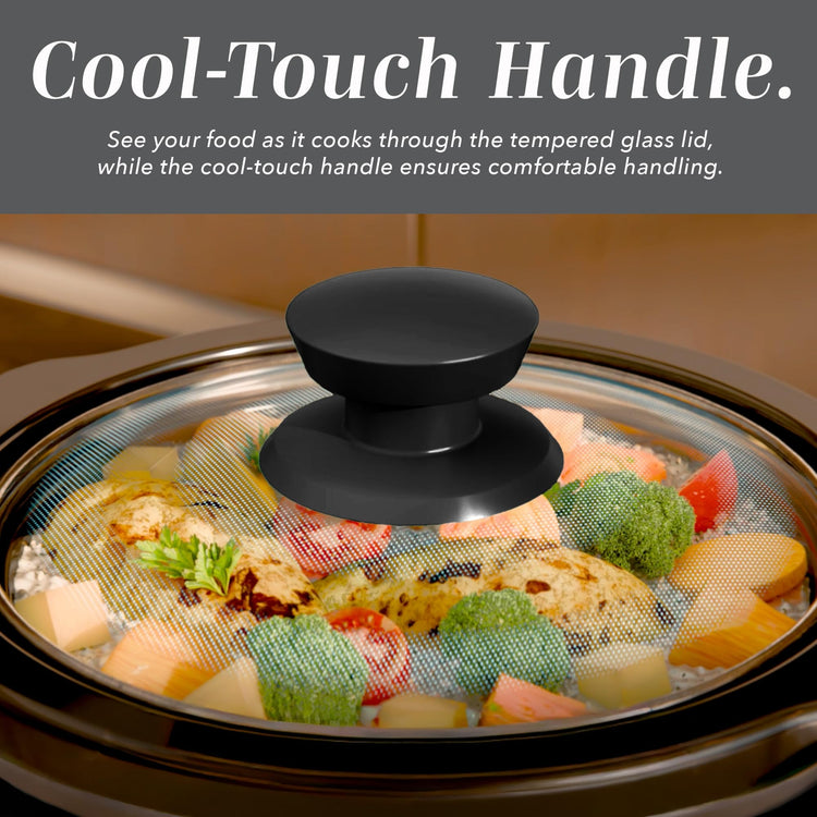 2QT Mini Electric Round Slow Cooker