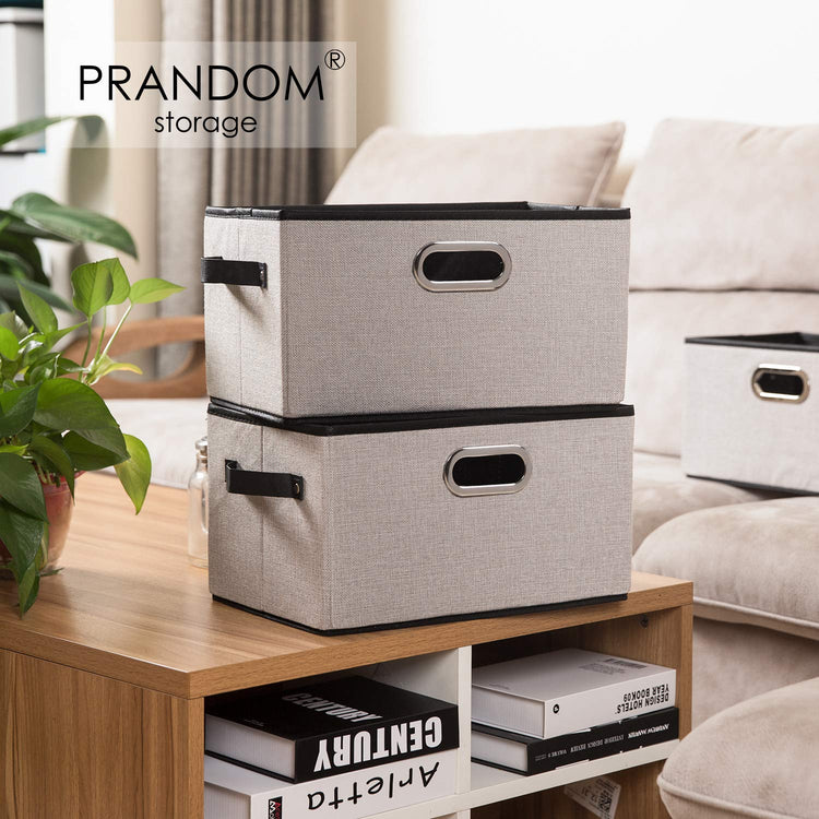 Fodable Storage Bins for Closet [3 (3 Count)