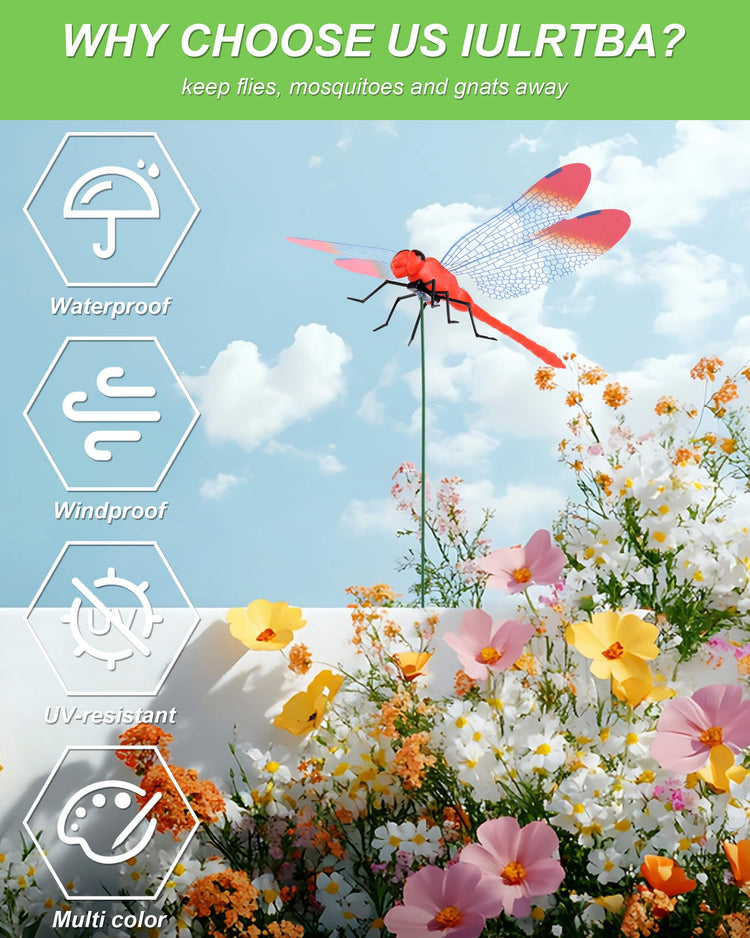 Dragonfly Clips to Keep Bugs Away