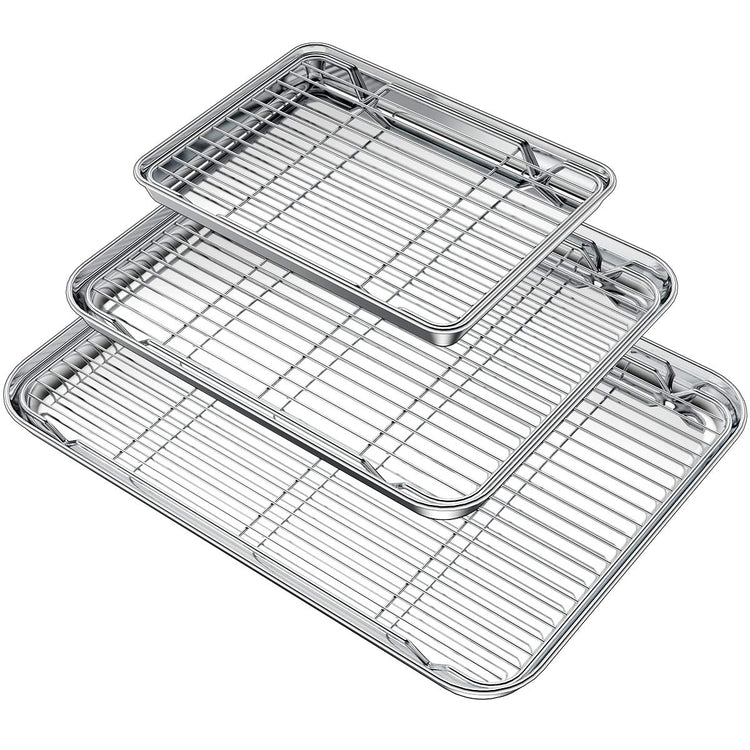 Baking Sheet with Rack Set