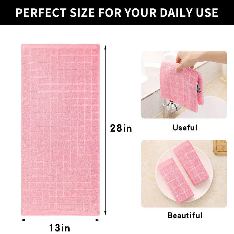 100% Cotton Terry Kitchen Towels (6 Count)