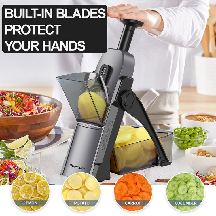 Safe Mandoline Slicer for Kitchen (16 Ounce)