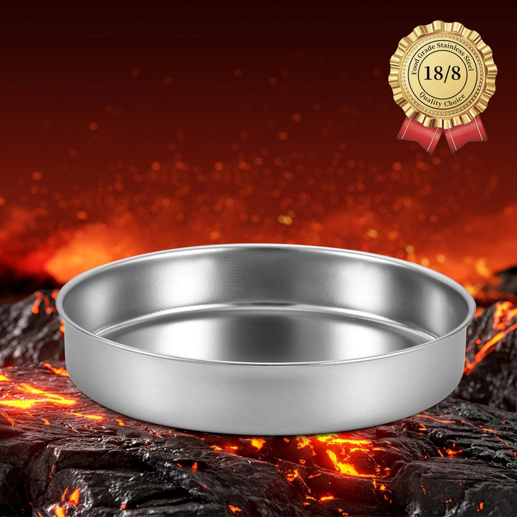 8 9.5 Inch Round Cake Pan Set (2 Count)