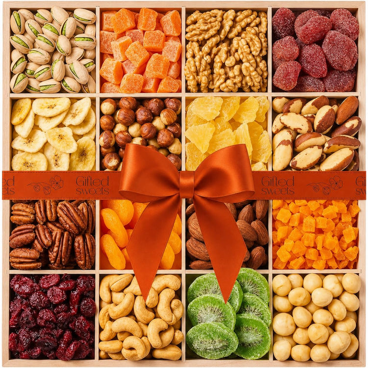 Nuts & Dried Fruit Gift Basket (64 Ounce)