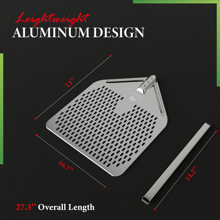Professional Large Metal Pizza Peel