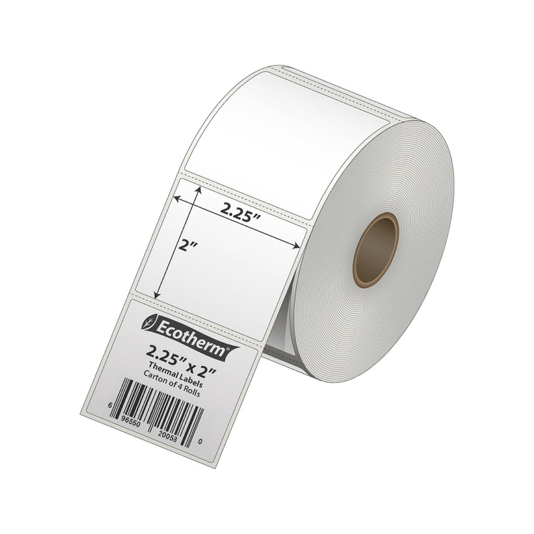 2.25" x 2" Thermal Labels (2940 Count)