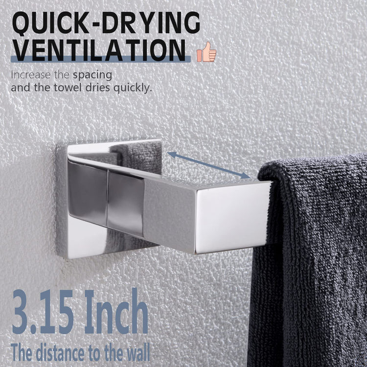 12 Inch Single Towel Bar