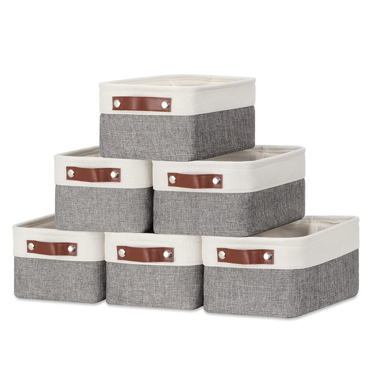 Small Storage Baskets 6 Pack (6 Count)