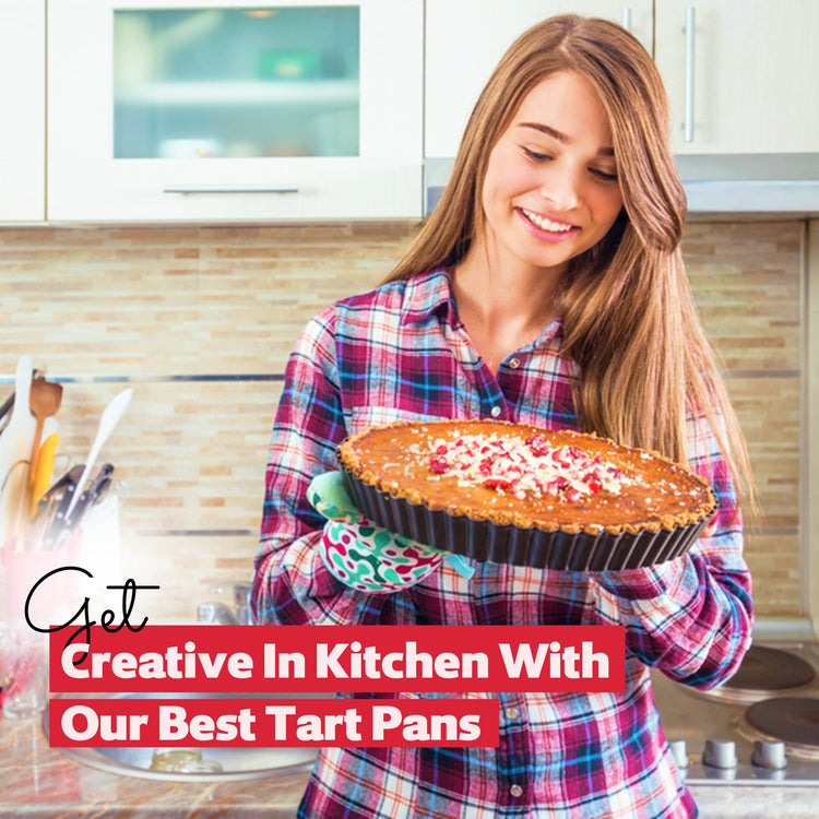 Tart Pan 9 Inch Removable Bottom