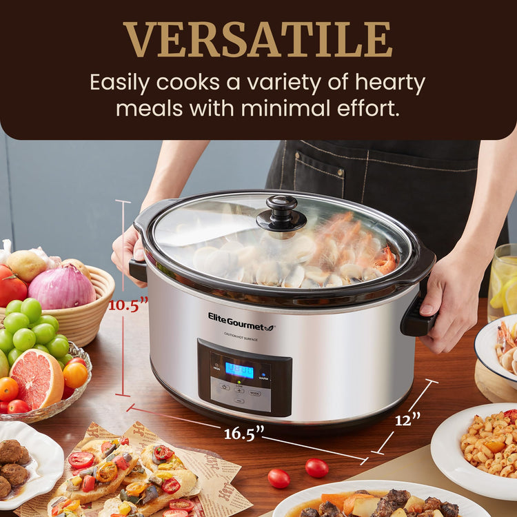 MST 900D Digital Slow Cooker