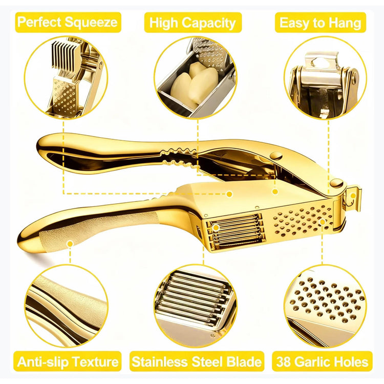 Garlic Press and Slicer 2 in 1