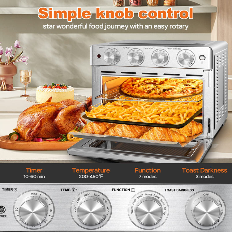 Air Fryer Toaster Oven 26 QT