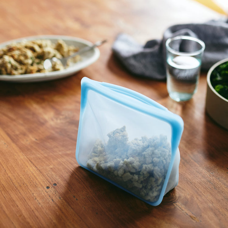 Premium Reusable Silicone Bags and Lunch Bag (3 Count)