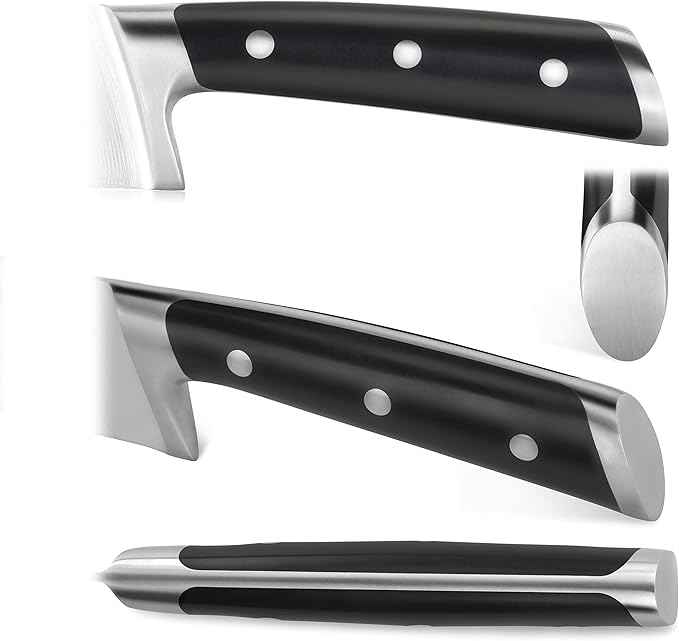 Cangshan TS Series 1024876 Swedish 14C28N Steel Forged 6-Piece Knife Block Set, Walnut