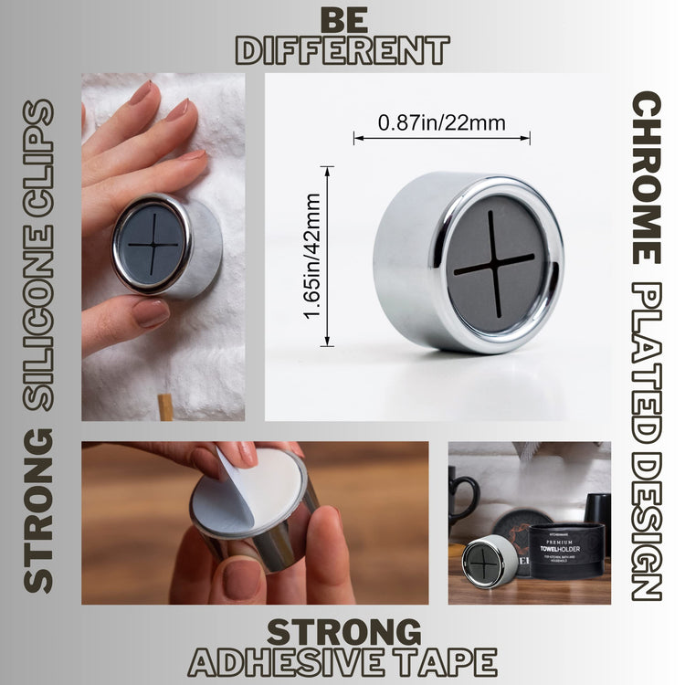 Towel Hooks Towel Holder (8 Count)