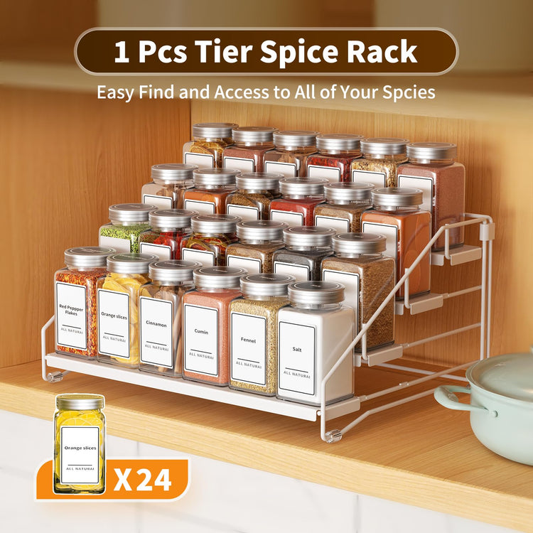 Tiered Spice Rack