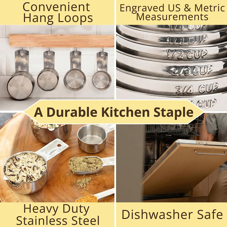 Measuring Cups and Spoons Set of 15