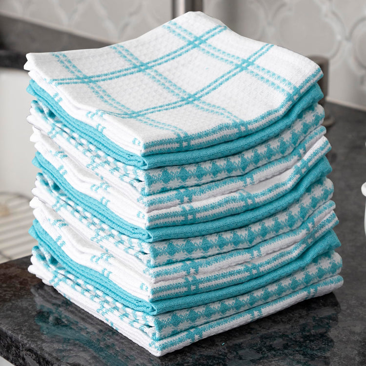 Premium Waffle Dish Cloths (12 Count)
