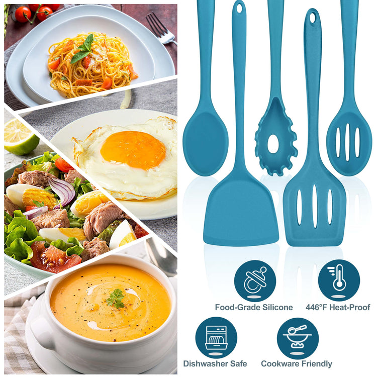 Silicone Cooking Utensils Set (5 Count)