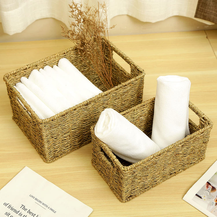 Wicker Baskets for Storage (2 Count)