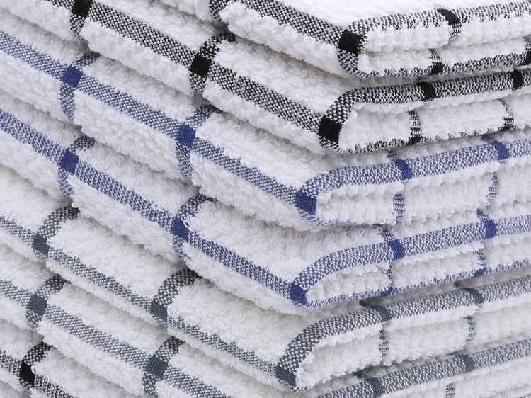 Cotton Dish Towels for Kitchen (8 Count)