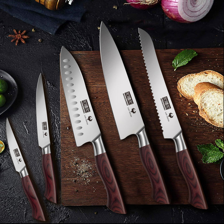 18PCS Kitchen Knife Block Set (18 Count)