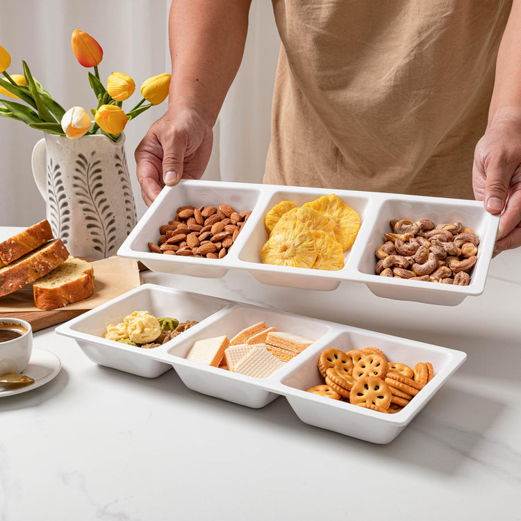 Divided Serving Tray (2 Count)